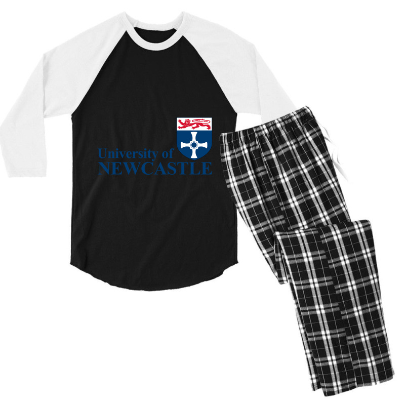 University Of Newc4stle Men's 3/4 Sleeve Pajama Set | Artistshot