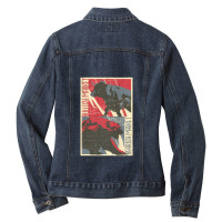 Bull Bear Market Ladies Denim Jacket | Artistshot