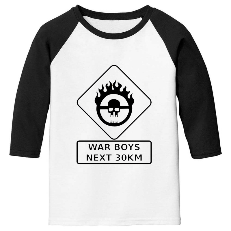 War Boys Road Sign   Clean Edition   Mad Max Youth 3/4 Sleeve by cm-arts | Artistshot