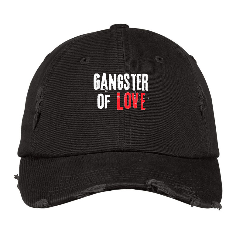 Gangster Of Love Valentines Day Festive Gift Vintage Cap | Artistshot