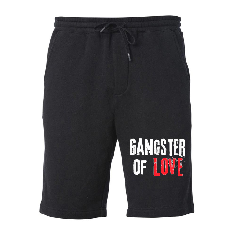 Gangster Of Love Valentines Day Festive Gift Fleece Short | Artistshot