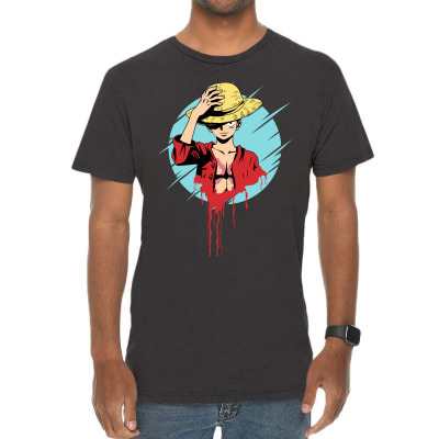 One Piece T-Shirt Allover Print Luffy New World - Shirts buy now