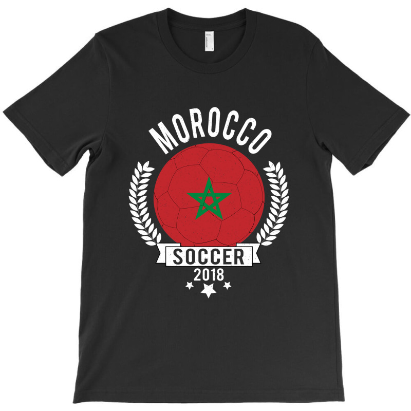 Morocco 2018 Soccer Team Fan Jersey T-shirt | Artistshot