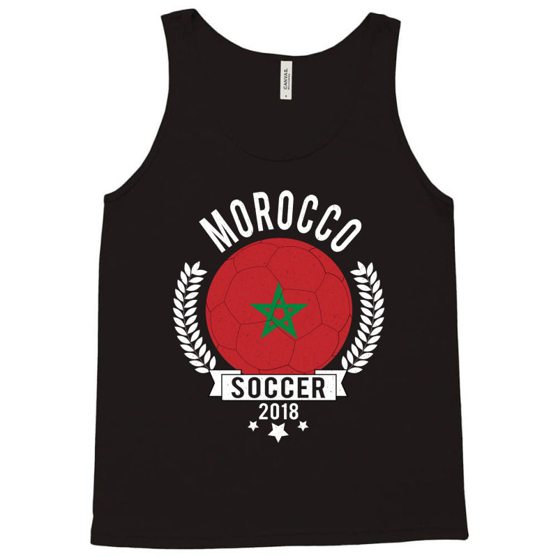 Morocco 2018 Soccer Team Fan Jersey Tank Top | Artistshot