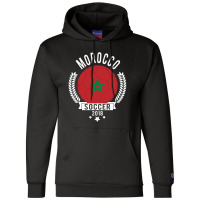 Morocco 2018 Soccer Team Fan Jersey Champion Hoodie | Artistshot