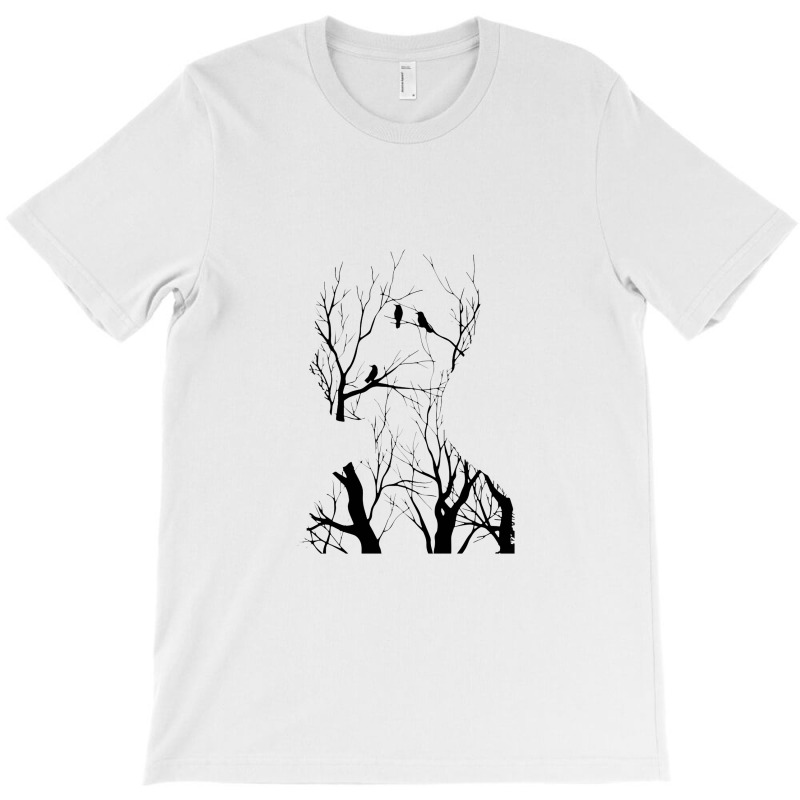 Birds In The Forest T-Shirt by cm-arts | Artistshot