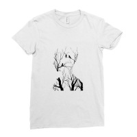 Birds In The Forest Ladies Fitted T-shirt | Artistshot