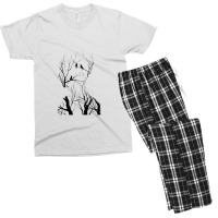 Birds In The Forest Men's T-shirt Pajama Set | Artistshot