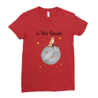 Le Petit Renard   Fox Ladies Fitted T-shirt | Artistshot