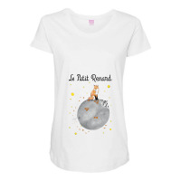 Le Petit Renard   Fox Maternity Scoop Neck T-shirt | Artistshot