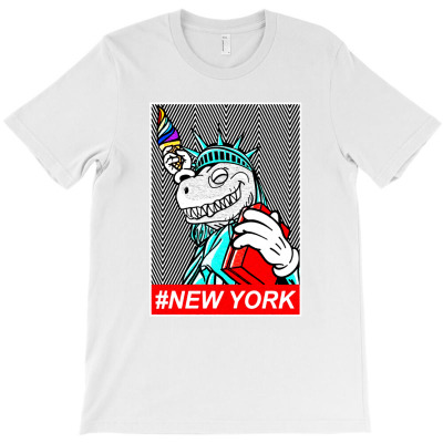 T Shirt Dinossaur New York T-shirt Designed By Nilton João Cruz