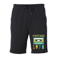 Age Vintage 1978 Fleece Short | Artistshot