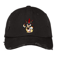 Black Super Hedgehog Running Forward Vintage Cap | Artistshot