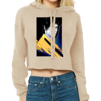 Movie Retro Art Cropped Hoodie | Artistshot