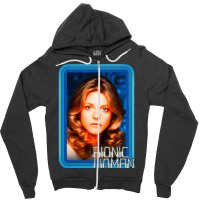 Bionic Woman Zipper Hoodie | Artistshot