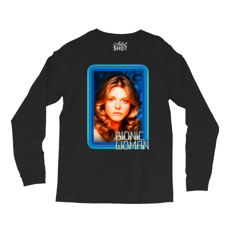 Bionic Woman Long Sleeve Shirts by cm-arts | Artistshot