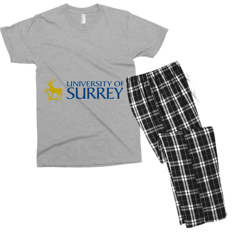 U Of Surrey Academic Men's T-shirt Pajama Set | Artistshot