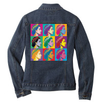 God Save The Queem Ladies Denim Jacket | Artistshot