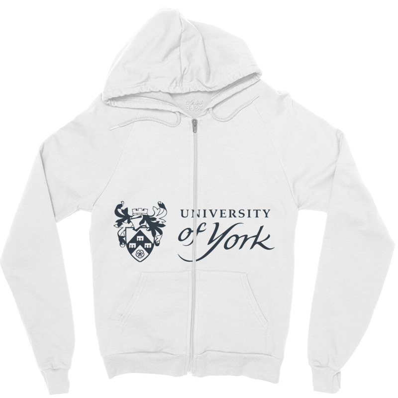 U Of York Academic Zipper Hoodie | Artistshot