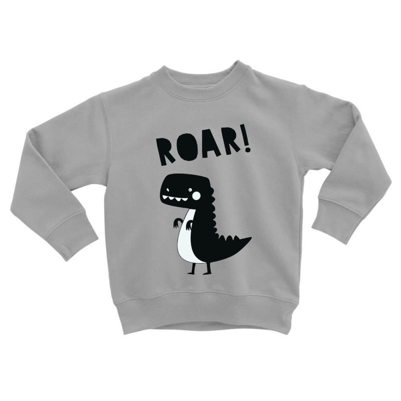 Dinosaurs Funny Cartoon Toddler Sweatshirt | Artistshot