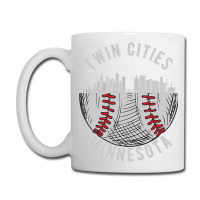 Cool Twin Cities Minnesota Mn Baseball Skyline St. Paulmpls Coffee Mug | Artistshot