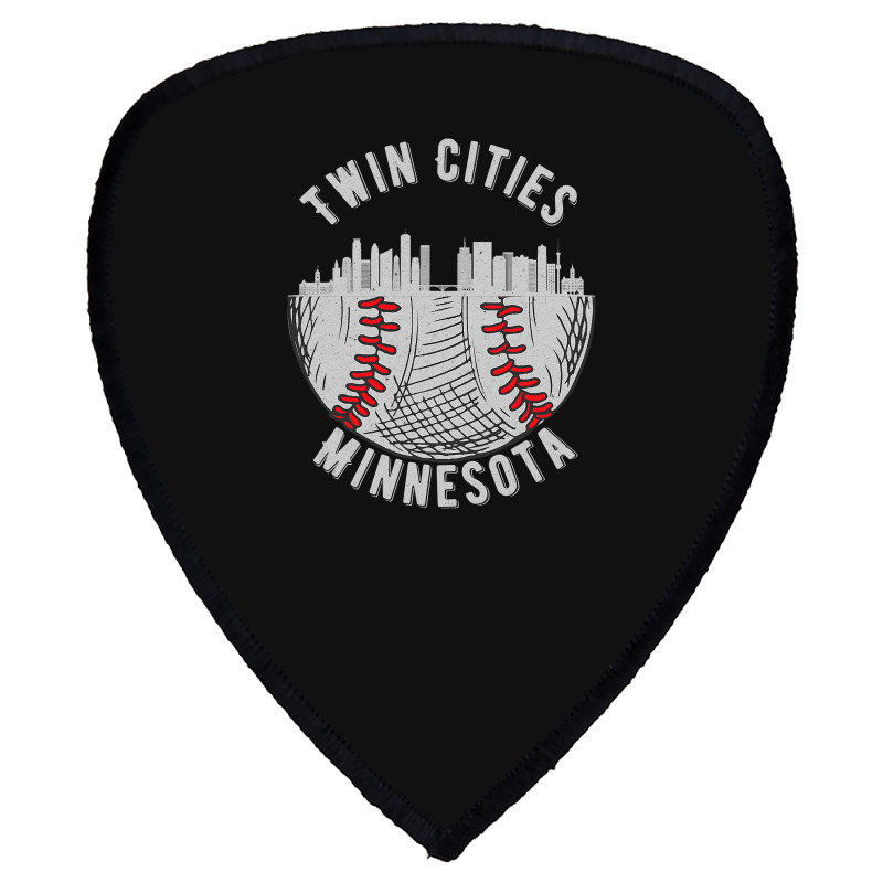 Cool Twin Cities Minnesota Mn Baseball Skyline St. Paulmpls Shield S Patch | Artistshot