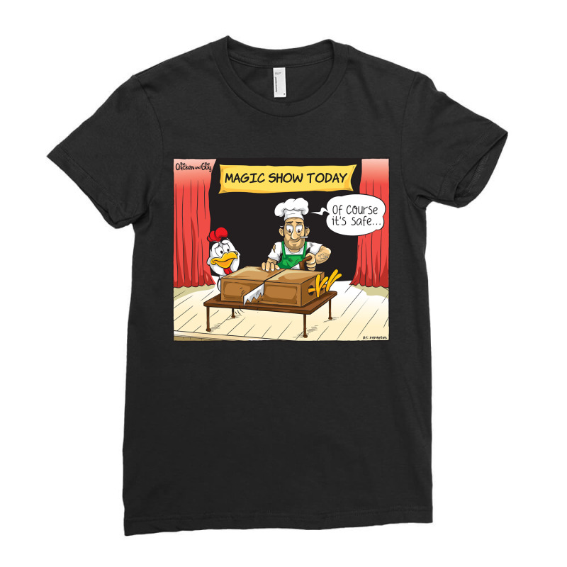 Magic Show Today Mens Best Ladies Fitted T-Shirt by ArtistDraven | Artistshot