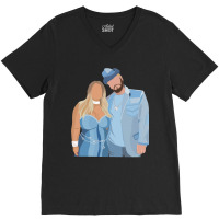 Painting Frenemies Graphic V-neck Tee | Artistshot