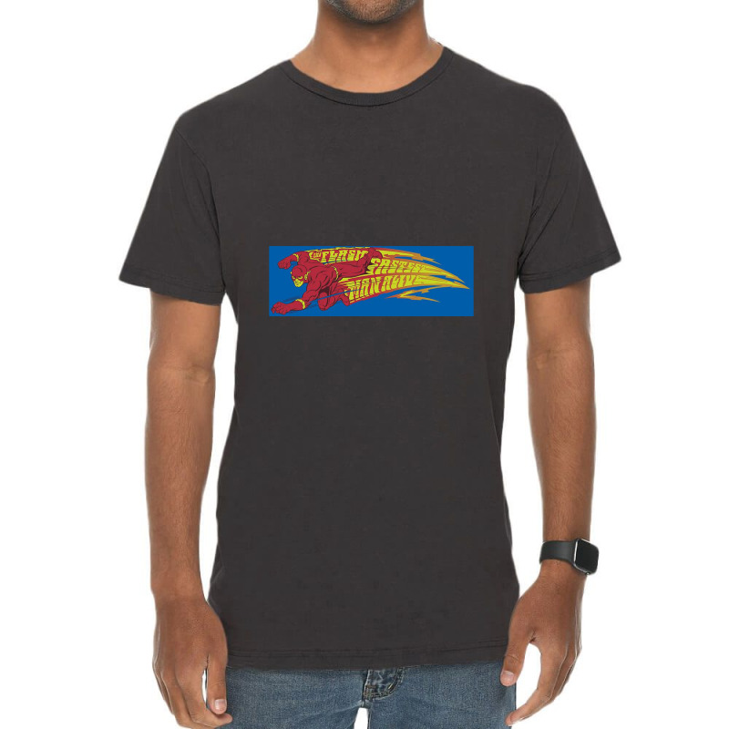 Dc, Fastest Man Alive Vintage T-shirt | Artistshot