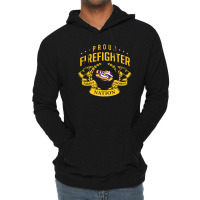 Lsu Tigers Proud Firefighter - Apparel Lightweight Hoodie | Artistshot