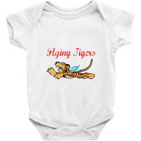 Flying Tigers Wwii Distressed Baby Bodysuit | Artistshot