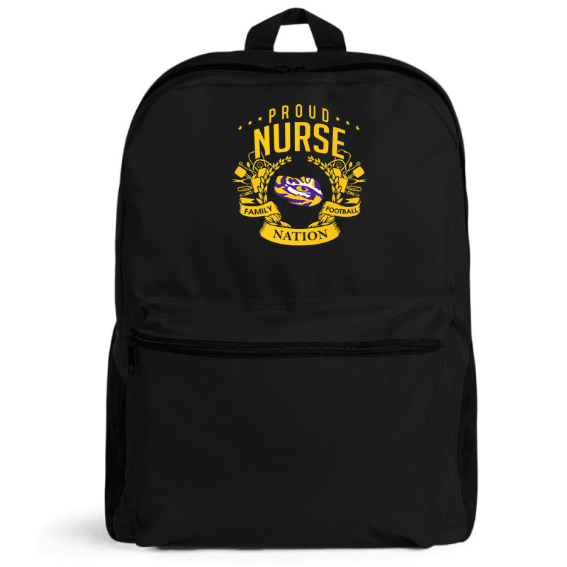 Lsu Tigers Proud Nurse - Apparel Backpack | Artistshot