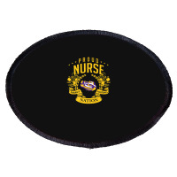 Lsu Tigers Proud Nurse - Apparel Oval Patch | Artistshot