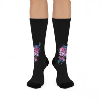 Harpy Design Trans Flag Classic Crew Socks | Artistshot