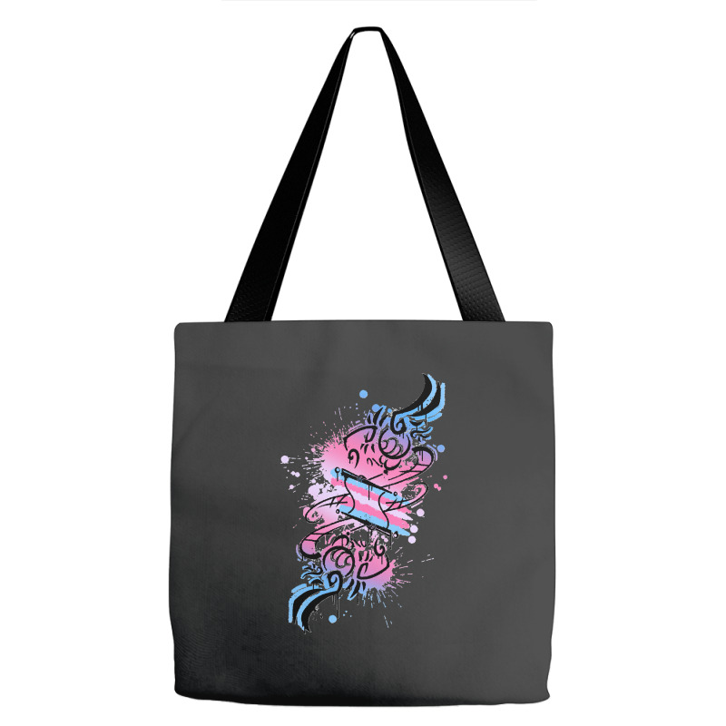 Harpy Design Trans Flag Classic Tote Bags | Artistshot