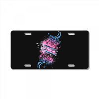 Harpy Design Trans Flag Classic License Plate | Artistshot