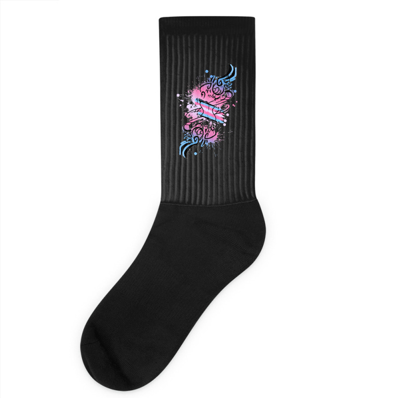 Harpy Design Trans Flag Classic Socks | Artistshot