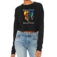 Soul Of A Dragon Heart Of A Phoenix T Shirt Cropped Sweater | Artistshot