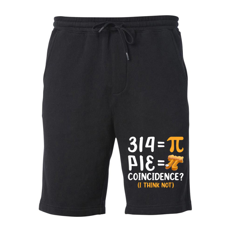 Funny Pi Day Math Teachers S Pie Men Women Pi Symbol Music Retro Fleece Short | Artistshot