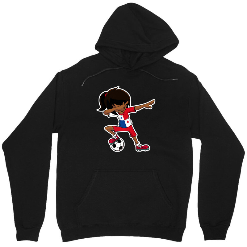 Dabbing Soccer Girl Panama, Panamanian Flag Jersey Unisex Hoodie by AliaOwens | Artistshot