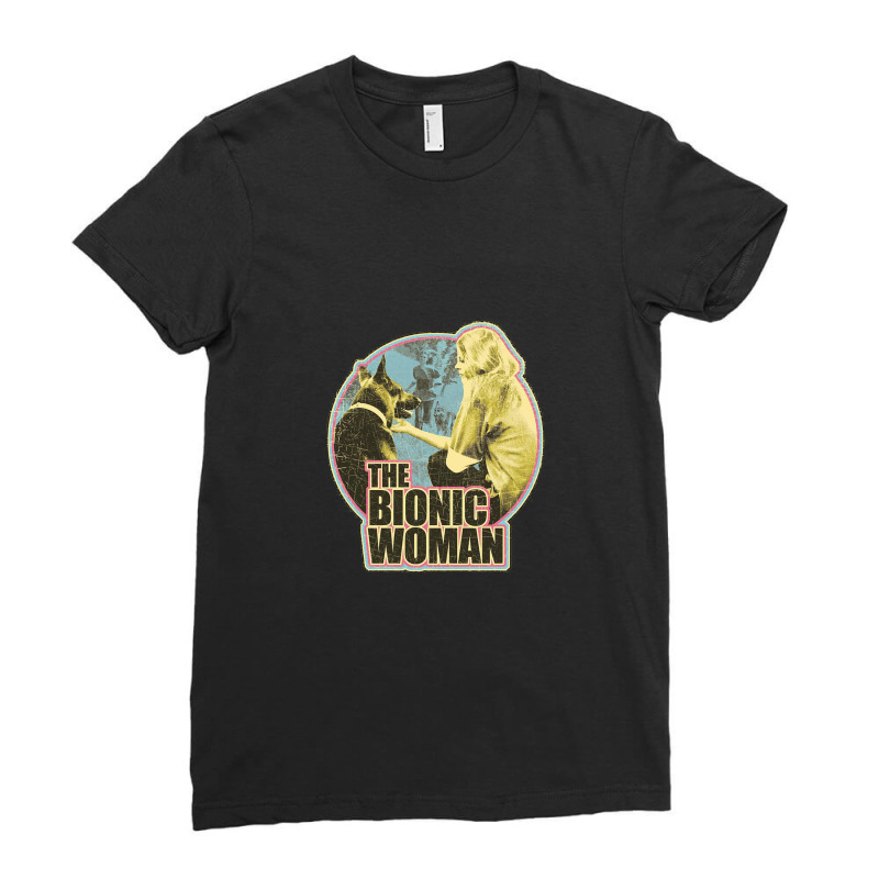 Bionic Woman, Jamie And Max Ladies Fitted T-Shirt by vincetheenemy | Artistshot