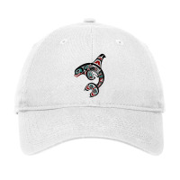 Orca Killer Whale Pacific Alaska Native American Indian Clan Adjustable Cap | Artistshot