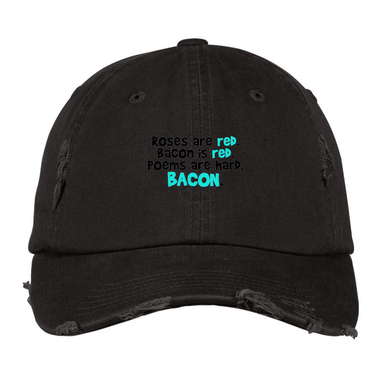 Bacon  Red Vintage Cap by Leslietorresw | Artistshot