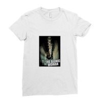 Bionic Woman, Motion Blur Ladies Fitted T-shirt | Artistshot