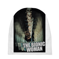 Bionic Woman, Motion Blur Baby Beanies | Artistshot