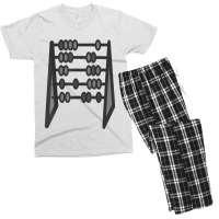 Abacus Math Teacher Counter Calculator Birthday Men's T-shirt Pajama Set | Artistshot