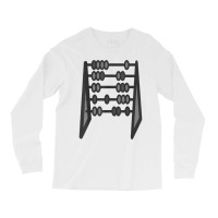 Abacus Math Teacher Counter Calculator Birthday Long Sleeve Shirts | Artistshot