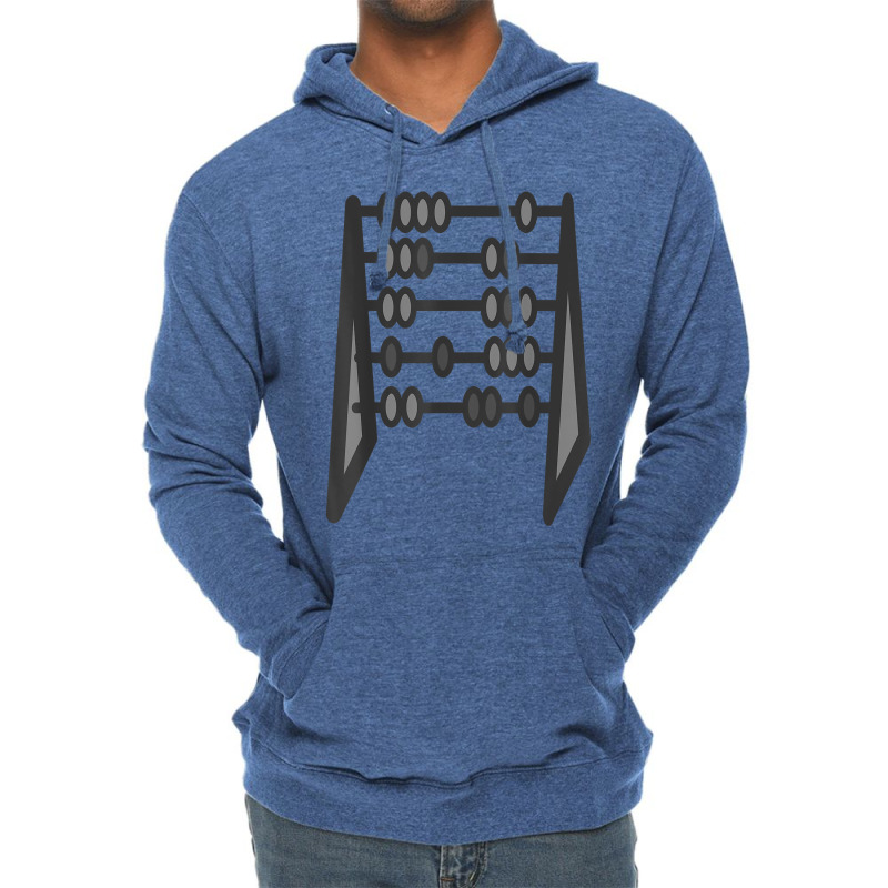 Abacus Math Teacher Counter Calculator Birthday Lightweight Hoodie by Aria-Proctor | Artistshot