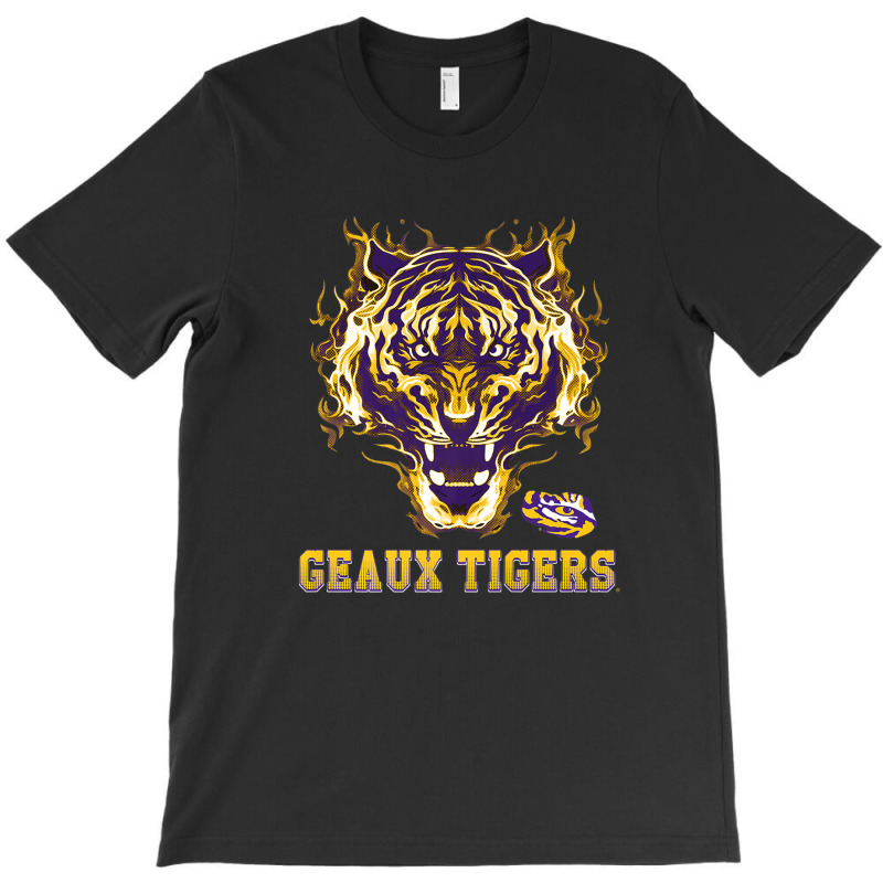 Lsu Tigers Tiger On Fire Geaux Gameday Alumni Vintage Retro T-shirt | Artistshot