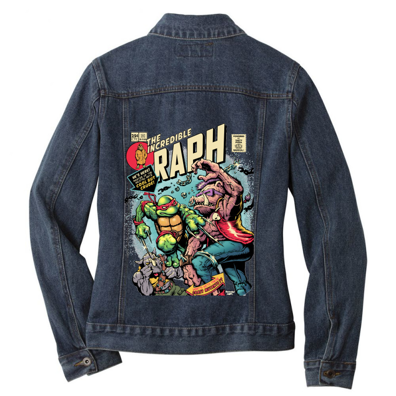 Incredible Raph Classic Ladies Denim Jacket by cm-arts | Artistshot